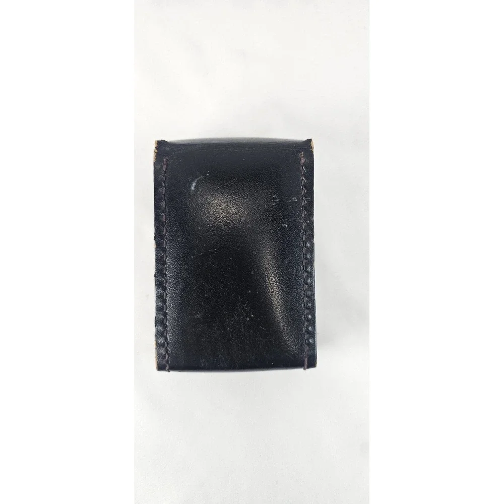 Vintage Black‎ Box Catalog Leather Case Pouch for Fox Box Tester TSW30B